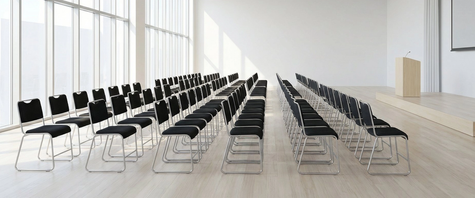 Silla Auditorio Tapizada Comfort