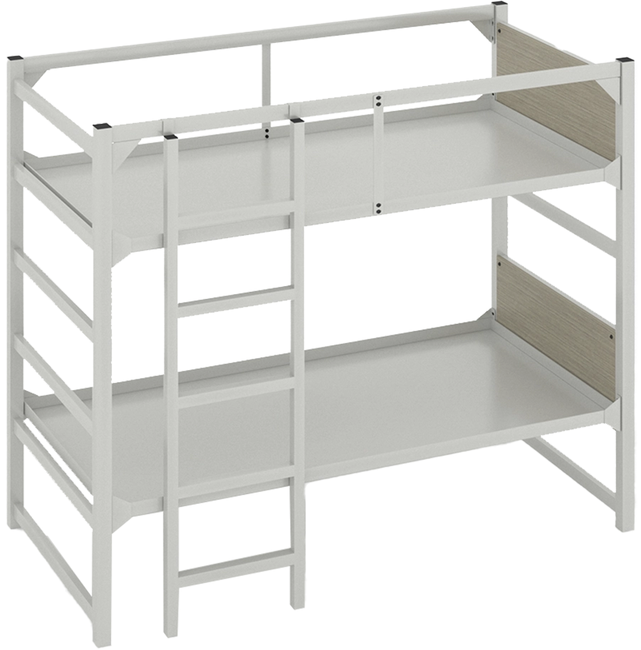 Option 3 Twin/Twin Bunkbed with ladder