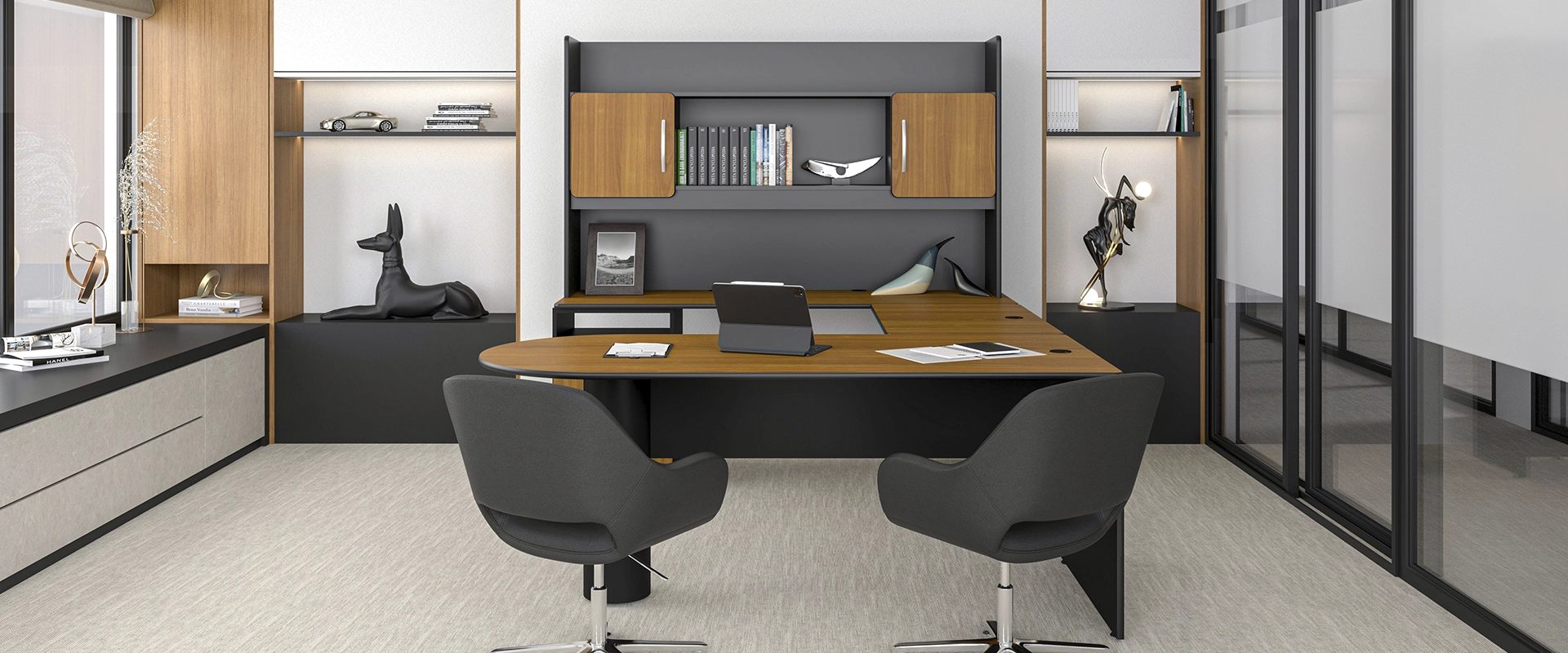 Conjunto Ejecutivo 180 x 230 x 182 cm Basic