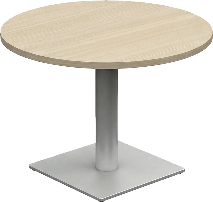 Table with round top