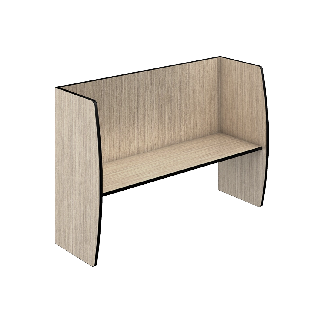 Librero sobre Credenza