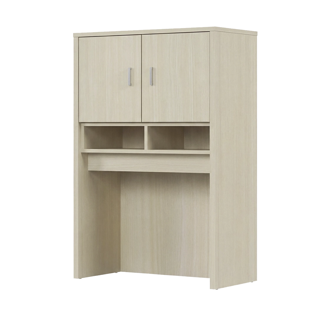 Hutch with doors and pigeon holes 