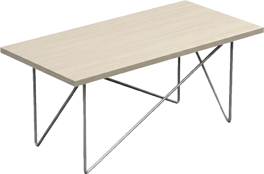 Rectangular occasional table