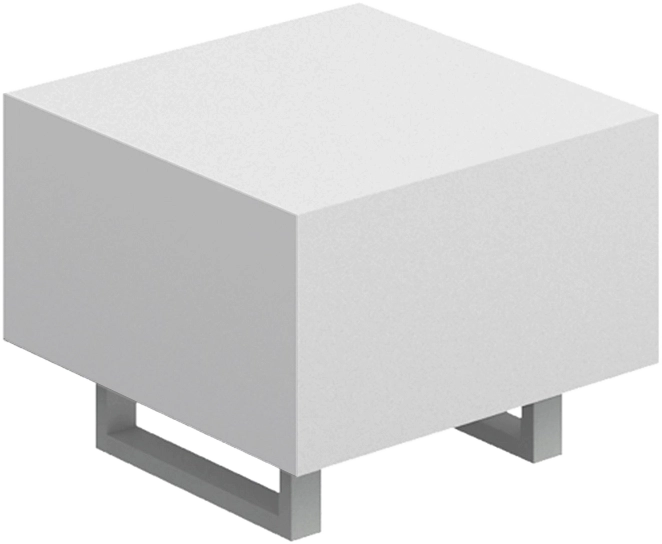 Whiteboard cube table 