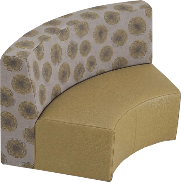 Sofa curvo interno