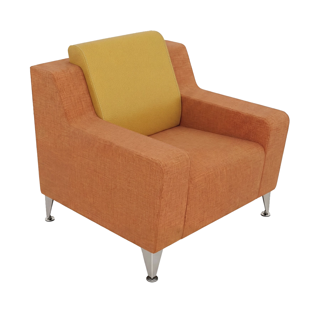 Silla con brazos bajos