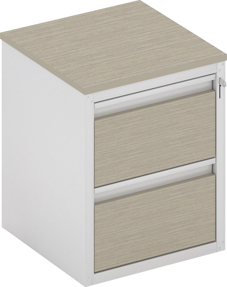 Metal case night stand