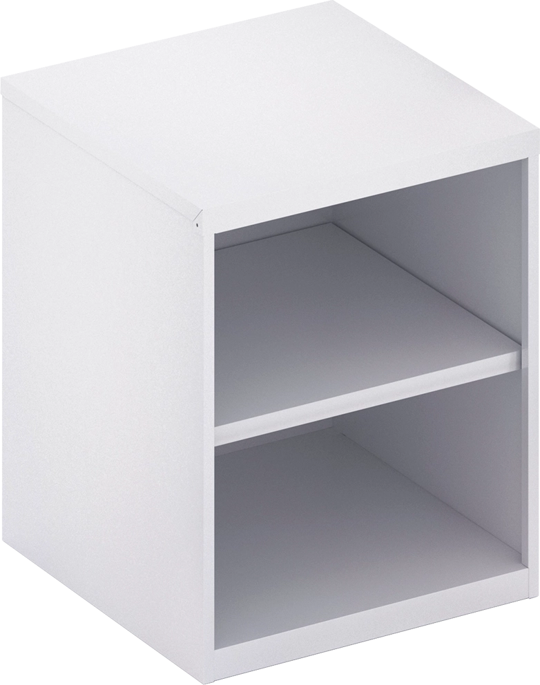 Metal case open night stand