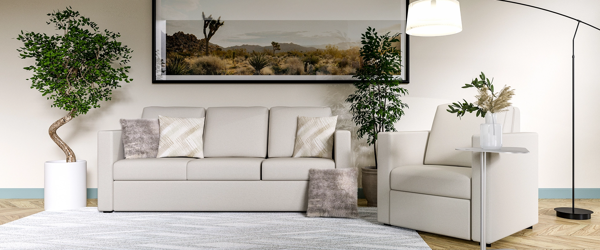 Sillon 3 Plazas Comfort