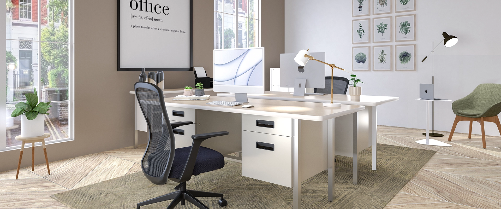 Librero s/Credenza 148 x 34 x 92 cm Concord