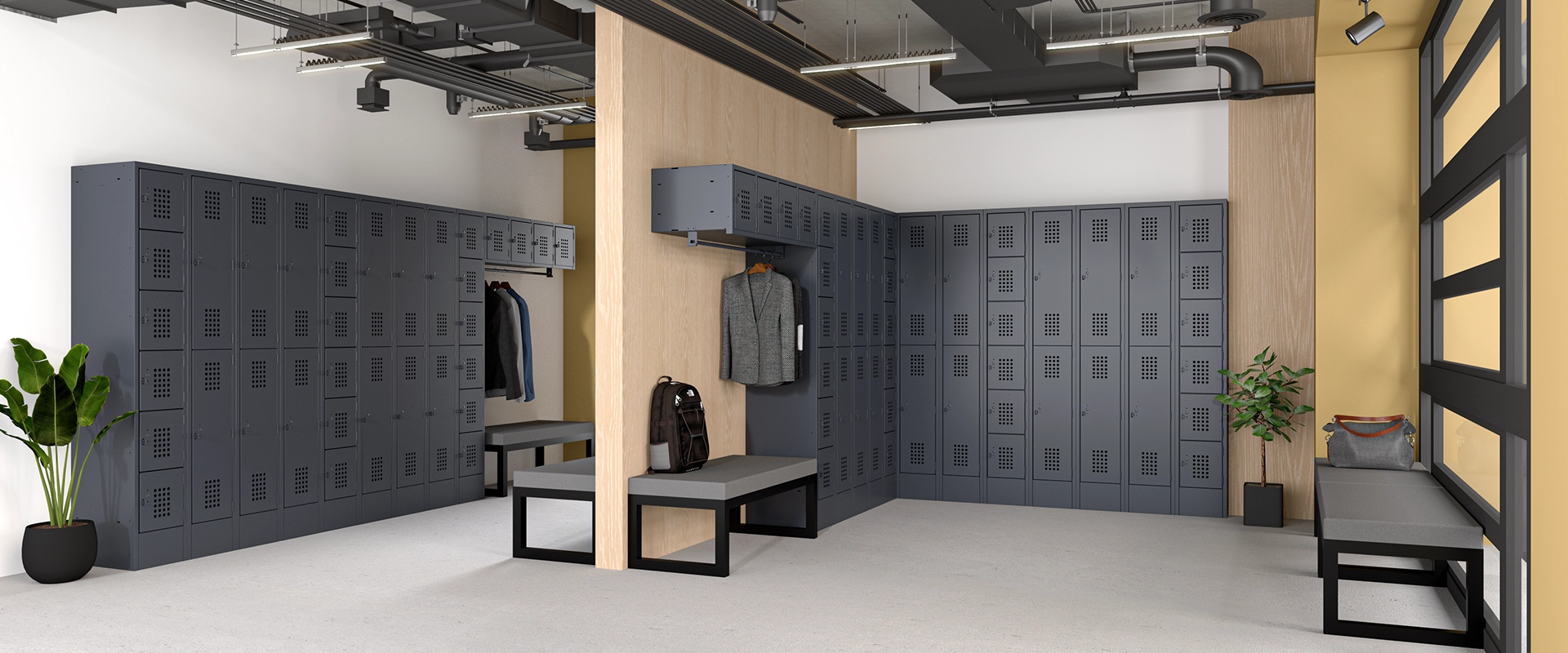 Discovery bench w/tufted backrest 48"