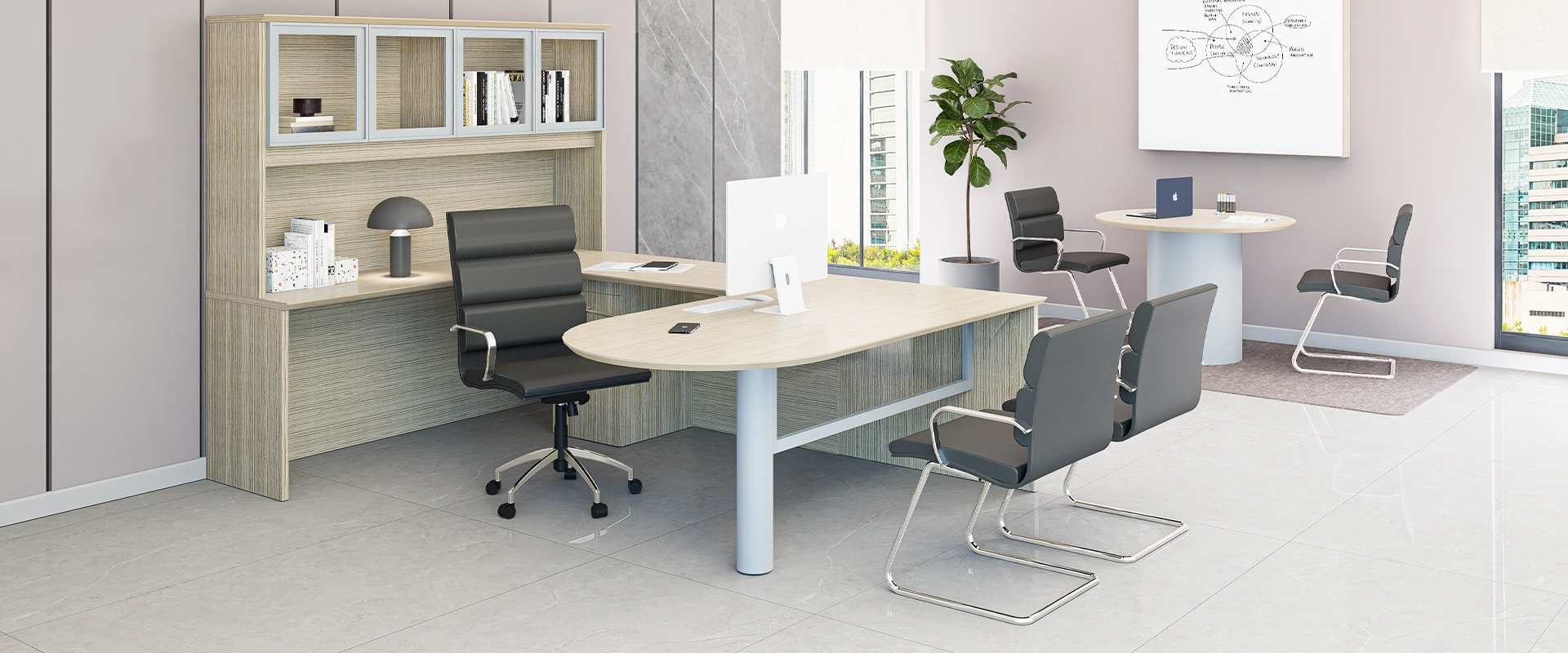 Librero Abierto S/Credenza 90 x 38 x105 cm Filo