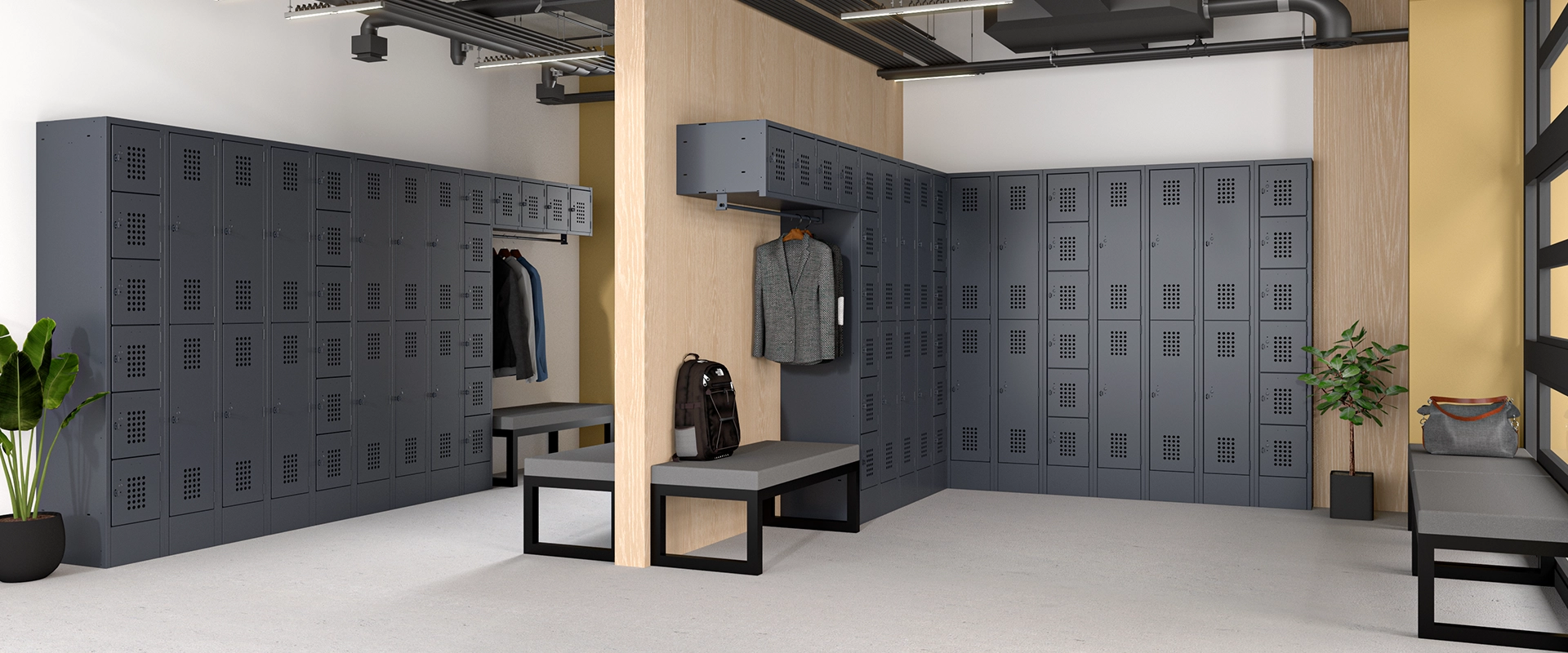 1-door practical locker 25 gauge 12 x 12 x 72"