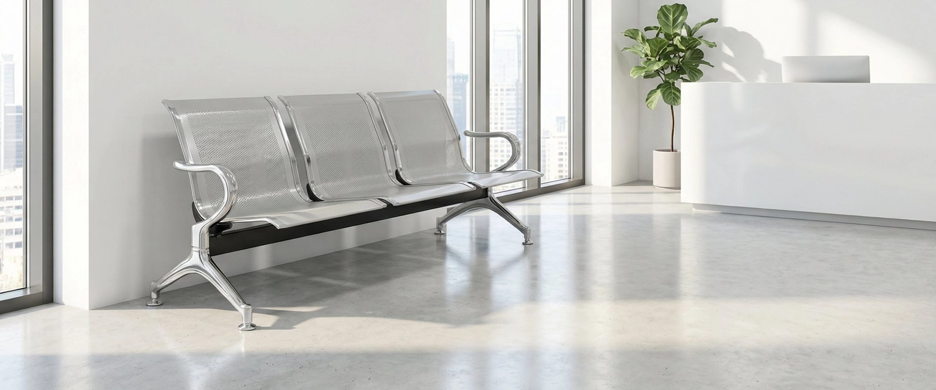 Tandem Metalico 3 Plazas Aluminio