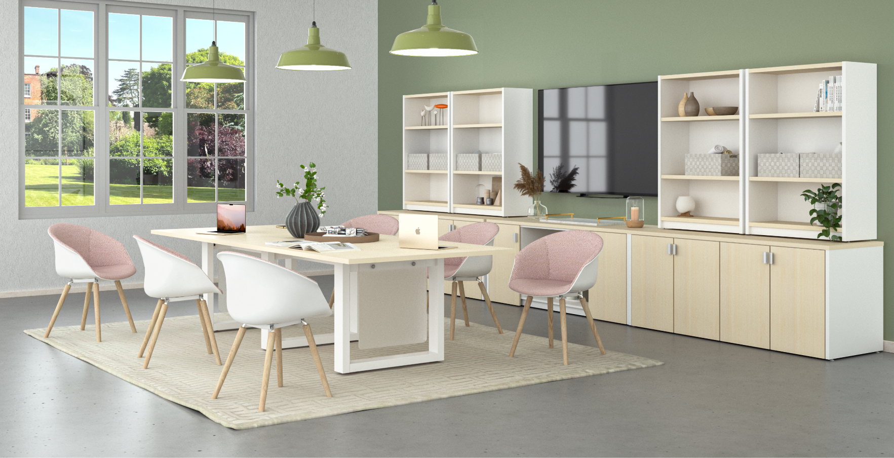 Conference table 72 x 48 x 30" G Connect LPL