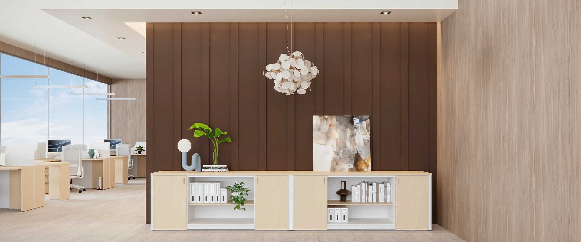 Archivero Hor. 2 Gavetas 75 x 60 x 75 cm Prime