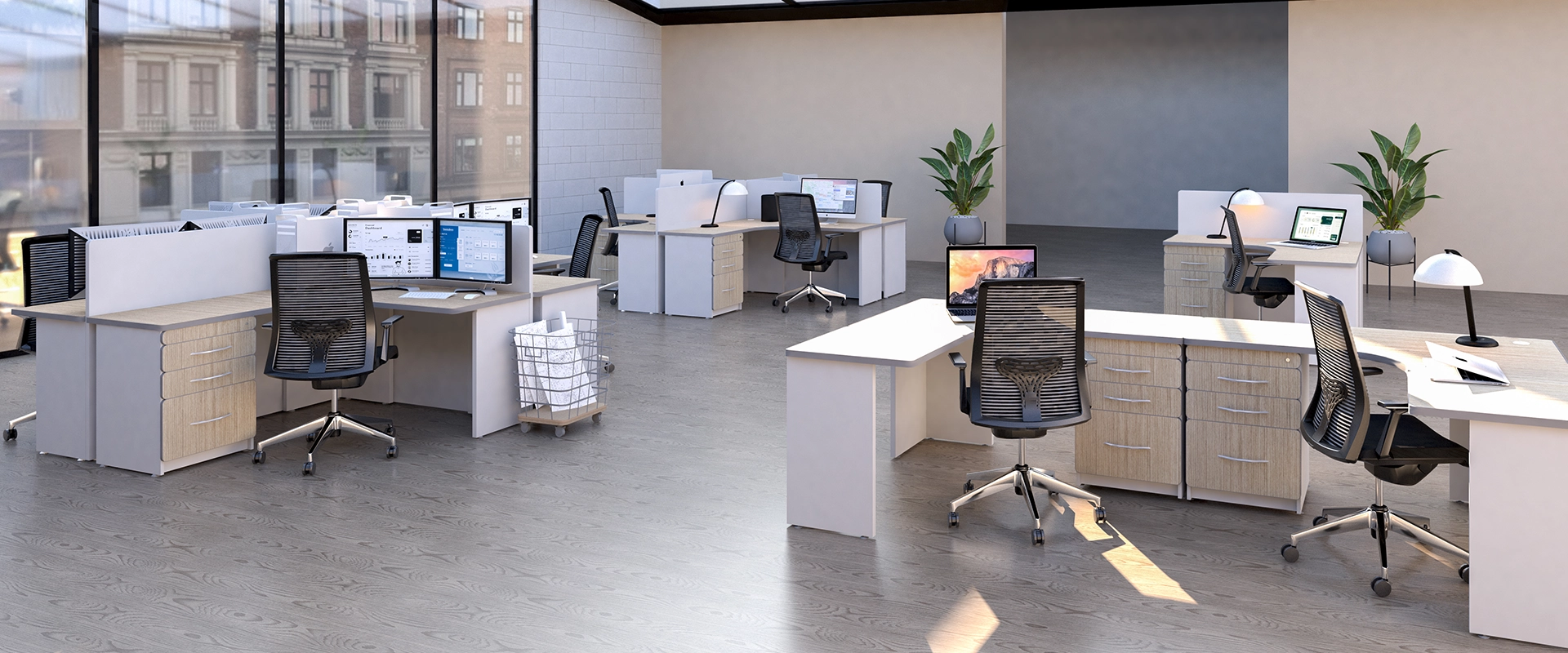 Sillon Semi Ejecutivo Gant Asiento Tela Negro