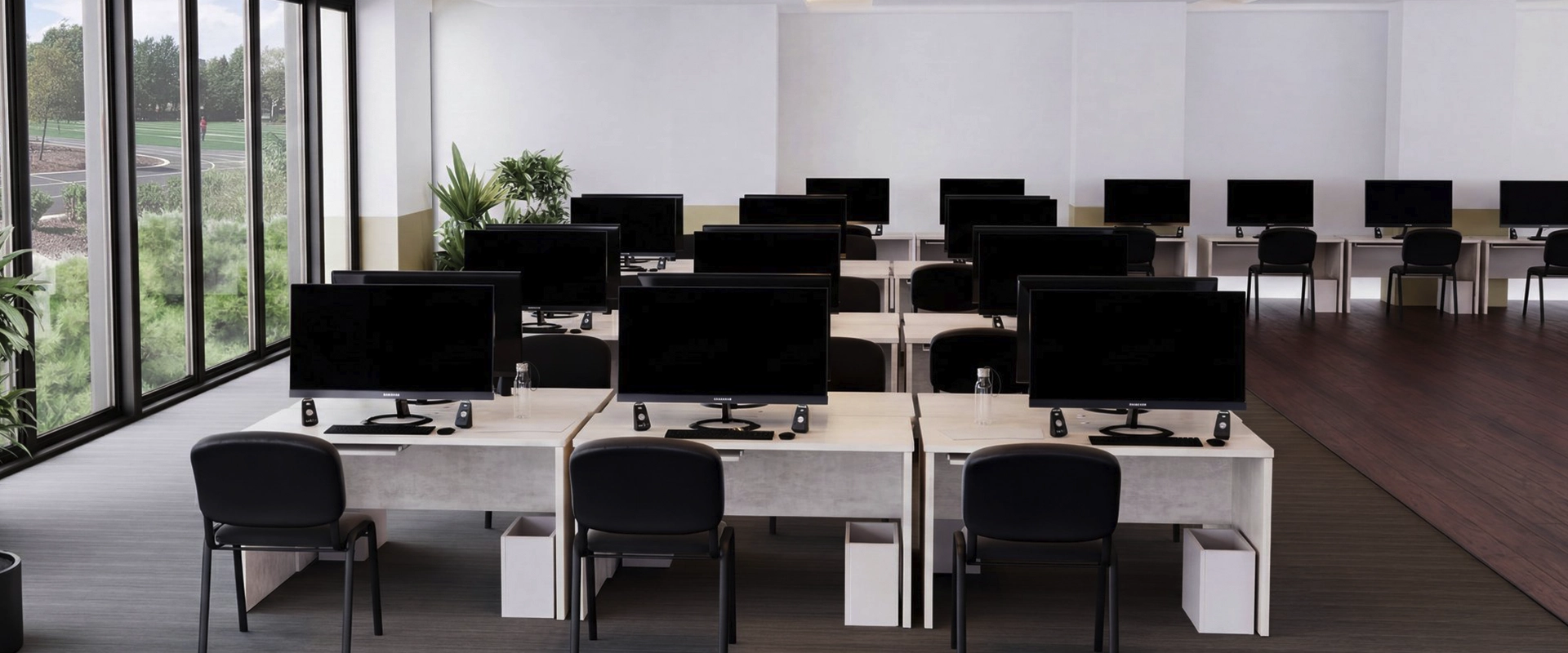 Escritorio 4 Gavetas 150.8 x 75.8 x 74 cm Spazio