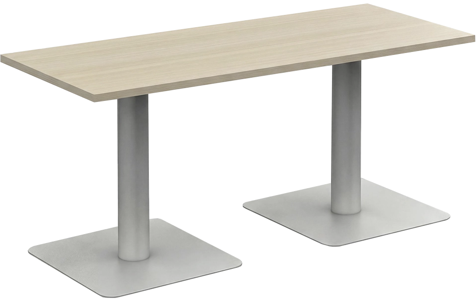 Table with rectangular top