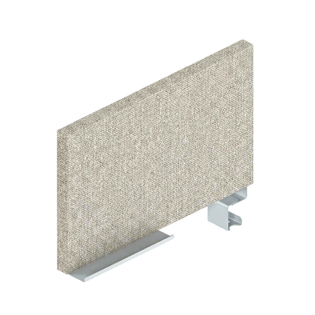 Metal freestanding tacktable screen