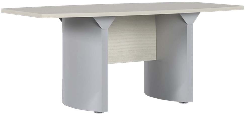 Boat shaped conference table 