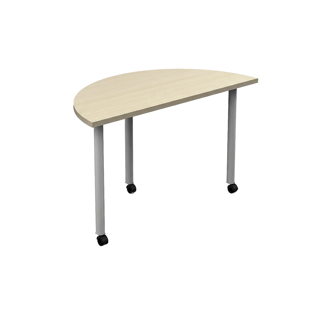 Multiuse end cap mobile table