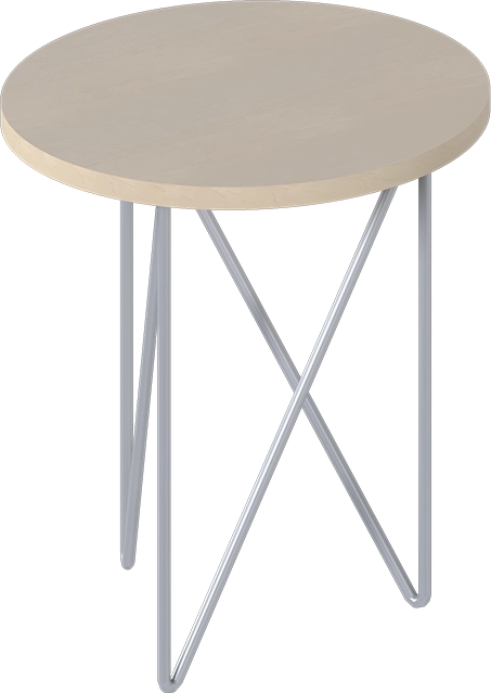 Round corner table