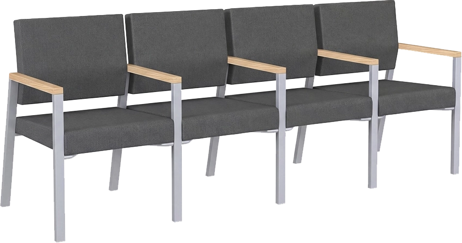 Silla cuadruple