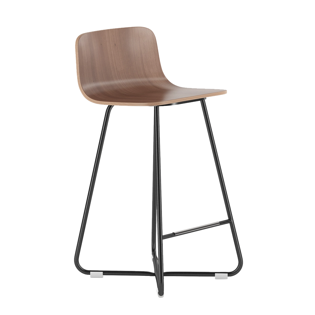 Banco Alto Base X Harper Carcasa Madera