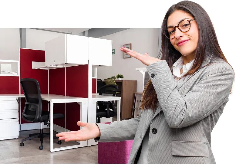 Asesora Gebesa en el showroom Puebla